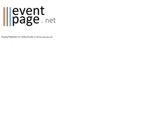 Tablet Screenshot of event-page.net